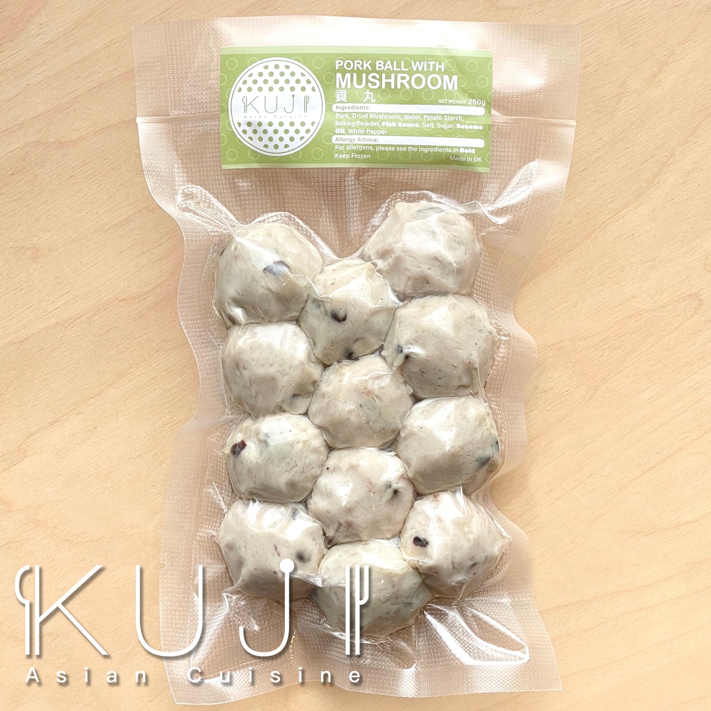 Pork Ball with Mushroom